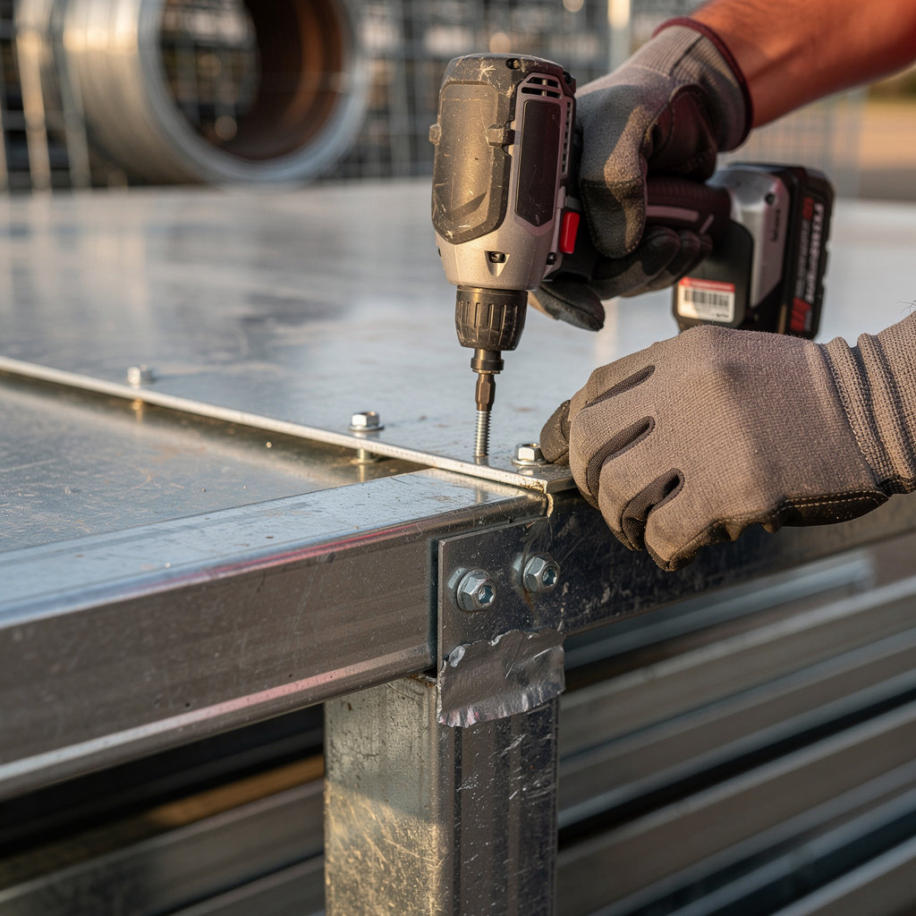 DOUBLE R AG SUPPLY custom metal agricultural building construction services in Kaufman, Texas